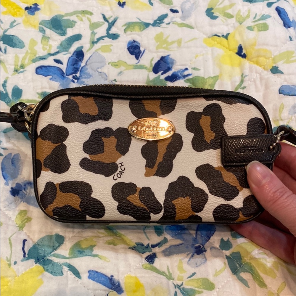Coach Brown and Black Crossbody